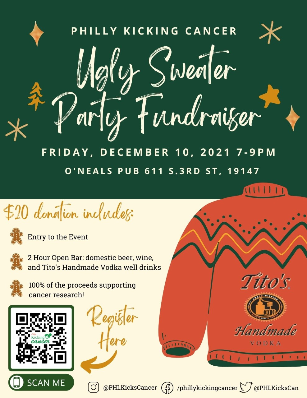 PKC Ugly Sweater 2021 Flyer