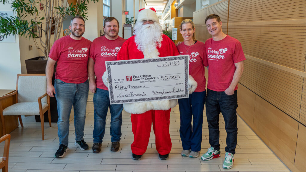 Philly Kicking Cancer Foundation 2025 Check Presentation